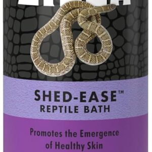 Zilla Shed-Ease Reptile Bath, Shedding Support and Penetrating Bath for All Lizards and Snakes